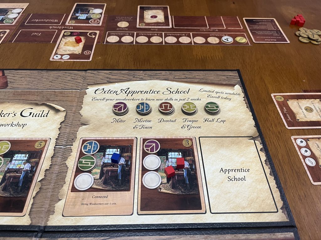 Illustration 2 de Joinery: The Woodworking 🪚 Board Game