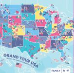 Board Game: Grand Tour USA