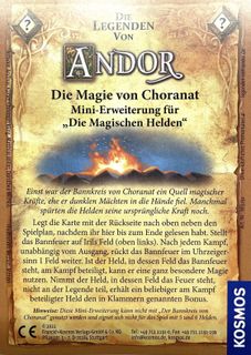 Die Legenden von Andor: Magische Helden – Die Magie von Choranat