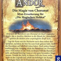 Die Legenden von Andor: Magische Helden – Die Magie von Choranat