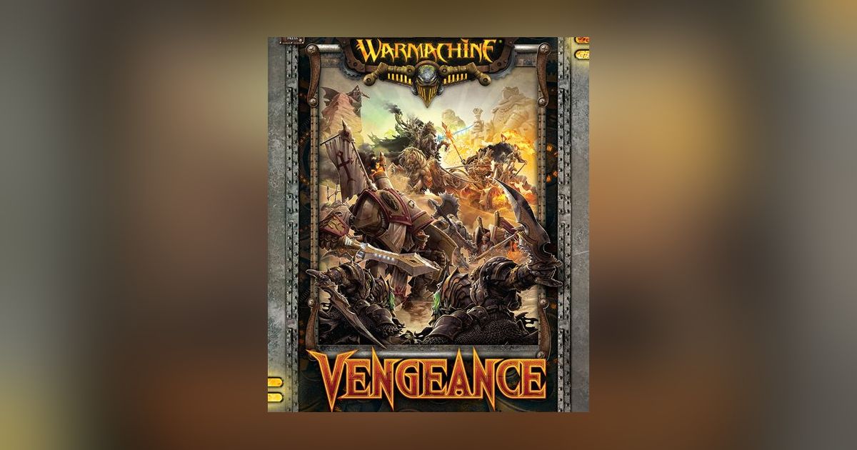 Warmachine Vengeance Board Game BoardGameGeek