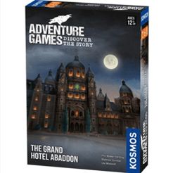 Adventure Games The Grand Hotel Abaddon Board Game Boardgamegeek