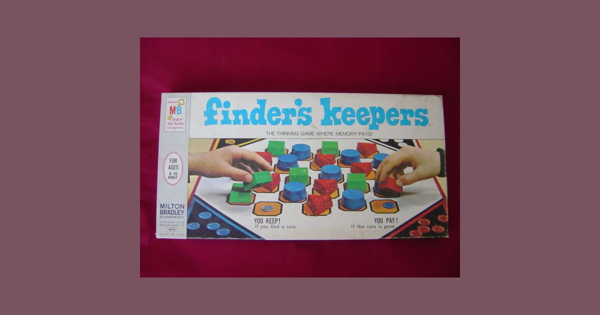 Finder's Keepers Board Game BoardGameGeek