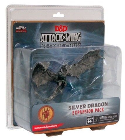 D&D ATTACK WING Miniatures Game SILVER DRAGON Wizkids 2014 New Sealed 