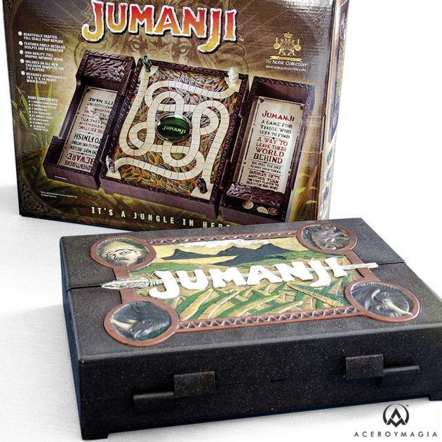 Jumanji Board Game Collector Replica From 1995 Orignal Movie Noble Collection for sale online 
