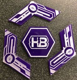 Android: Netrunner – HB Click Tracker Acrylic Tokens