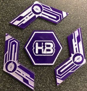 Android: Netrunner – HB Click Tracker Acrylic Tokens