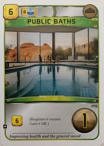 Terraforming Mars: Public Baths Promo Card