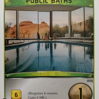 Terraforming Mars: Public Baths Promo Card