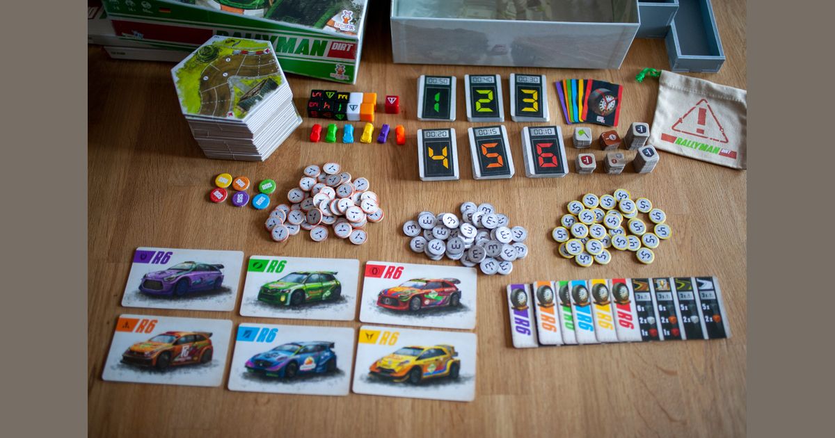 Rallyman: DIRT | Image | BoardGameGeek