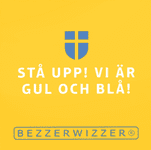 Bezzerwizzer Bricks: Stå upp! Vi är gul och blå!