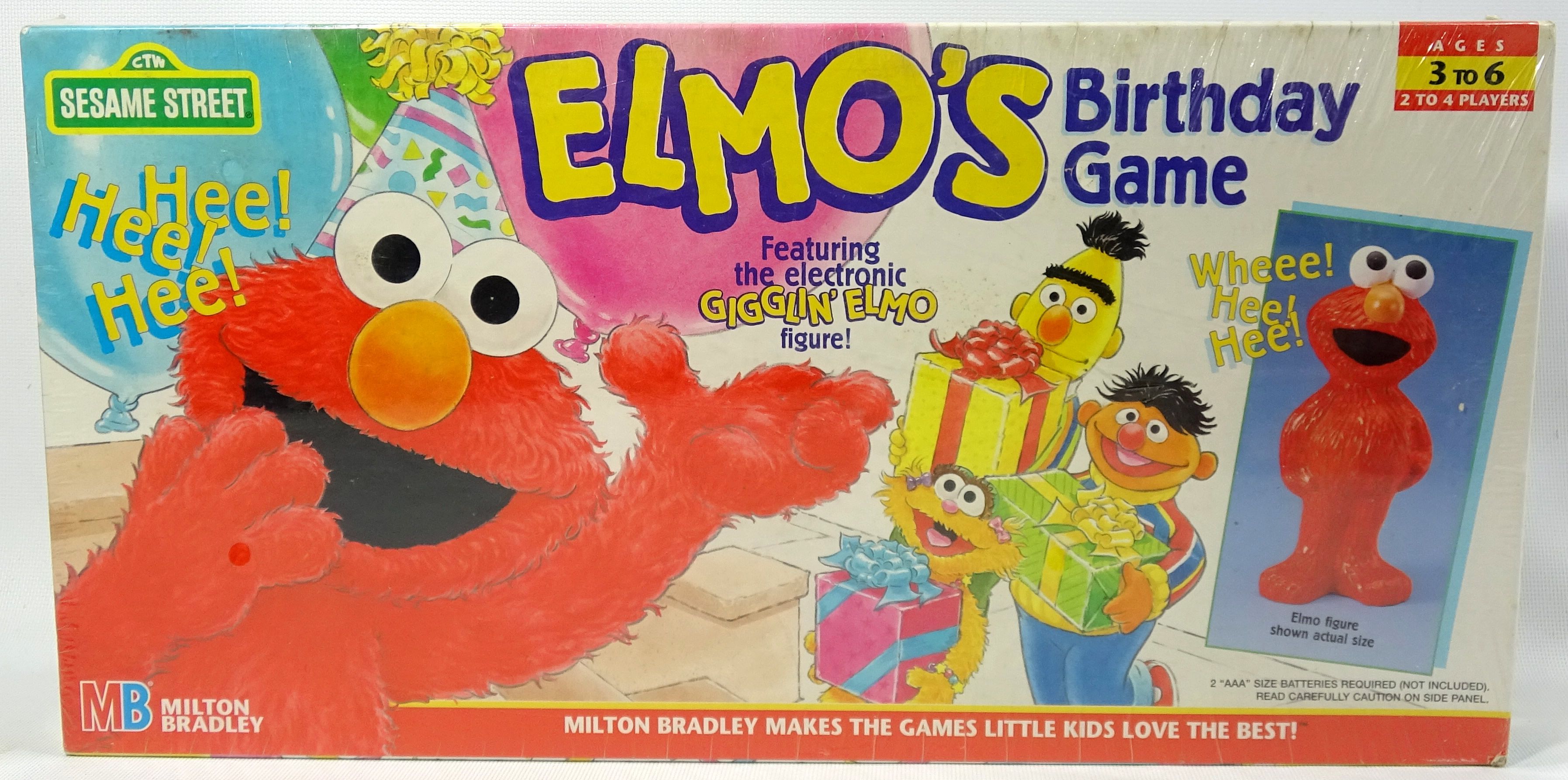 Elmo's Birthday Game box art