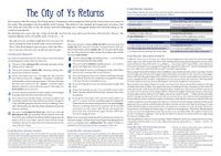 RPG Item: The City of Ys Returns