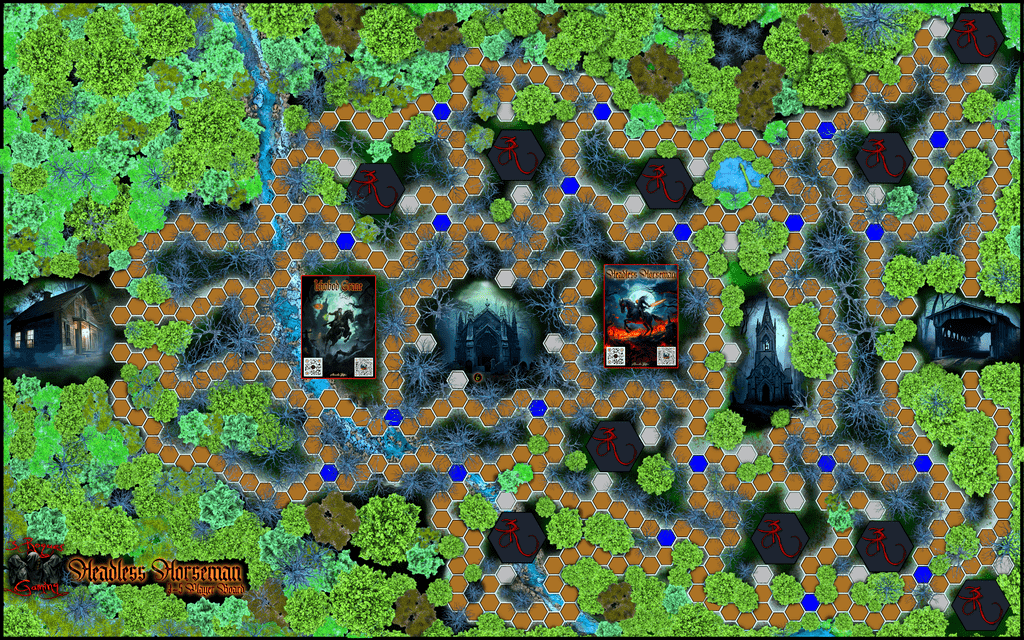 Illustration 4 de Headless Horseman board game