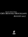 Issue: GM's Monthly Miscellany (August 2017)