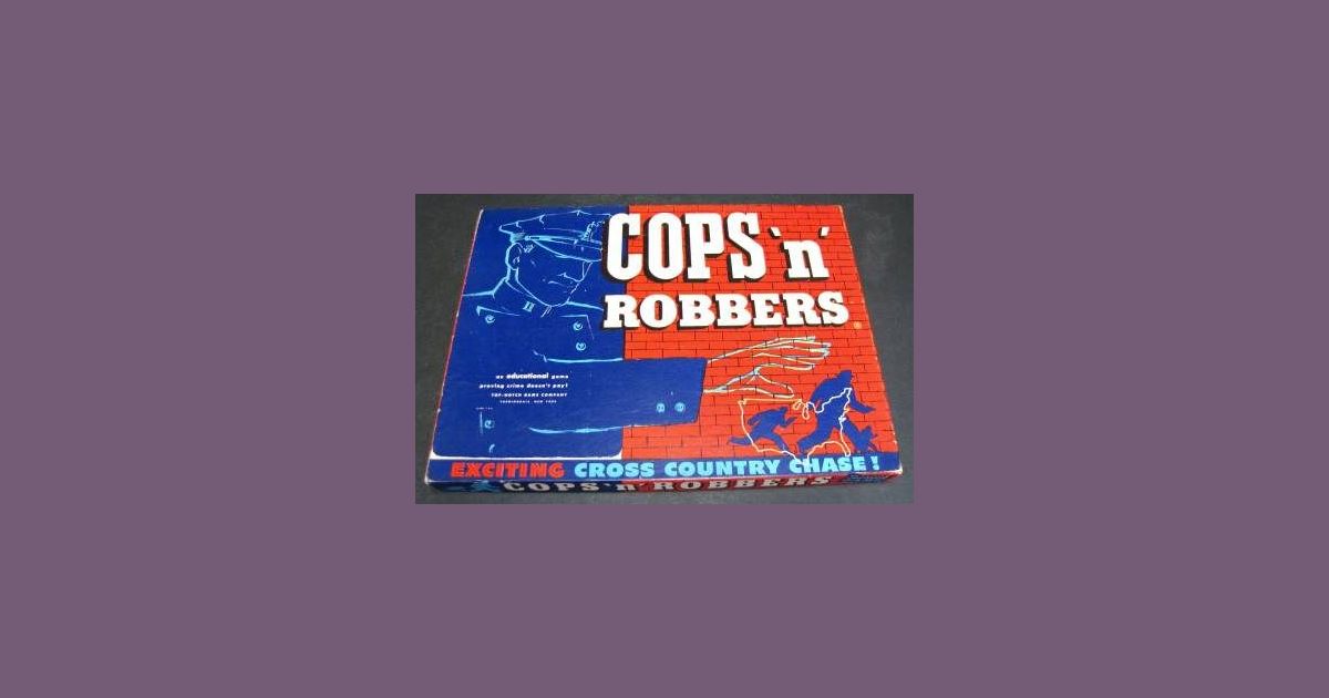 Cops N Robbers Board Game Boardgamegeek