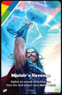 UNO Ultimate: Thor – Mjolnir's Revenge Foil Chase Card