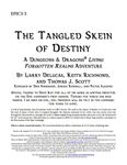 RPG Item: EPIC3-3: The Tangled Skein of Destiny
