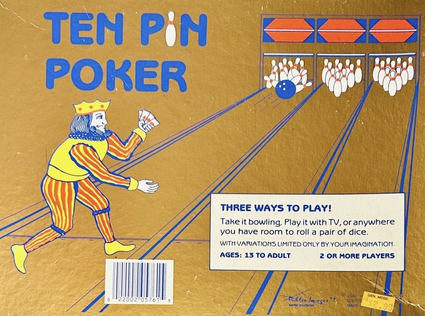 Ten Pin Poker