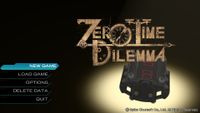 Video Game: Zero Time Dilemma