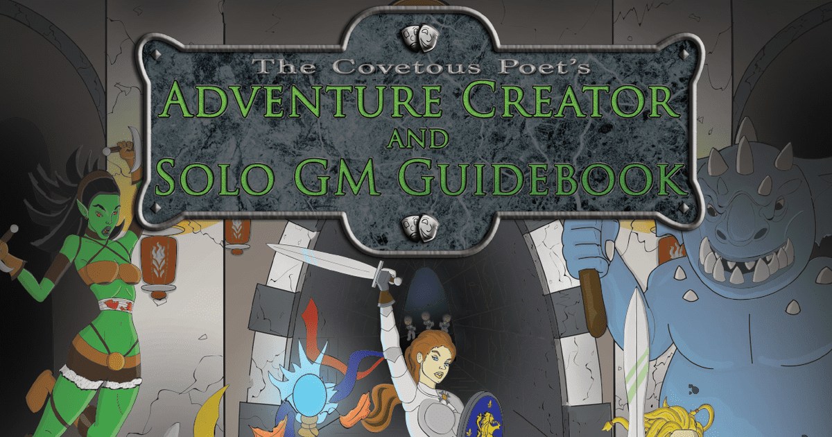 The Covetous Poet's Adventure Creator and Solo GM Guidebook | RPG Item ...
