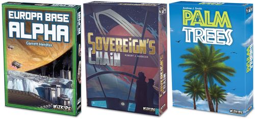 Four New Titles from WizKids for Mid-2019: Nemo Rising, Palm Trees, Sovereign&#039;s Chain &amp; Europa Base Alpha