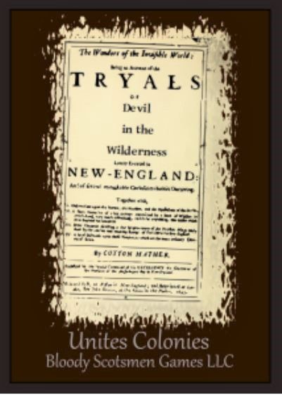 Devil in the Wilderness: United Colonies Expansion Deck