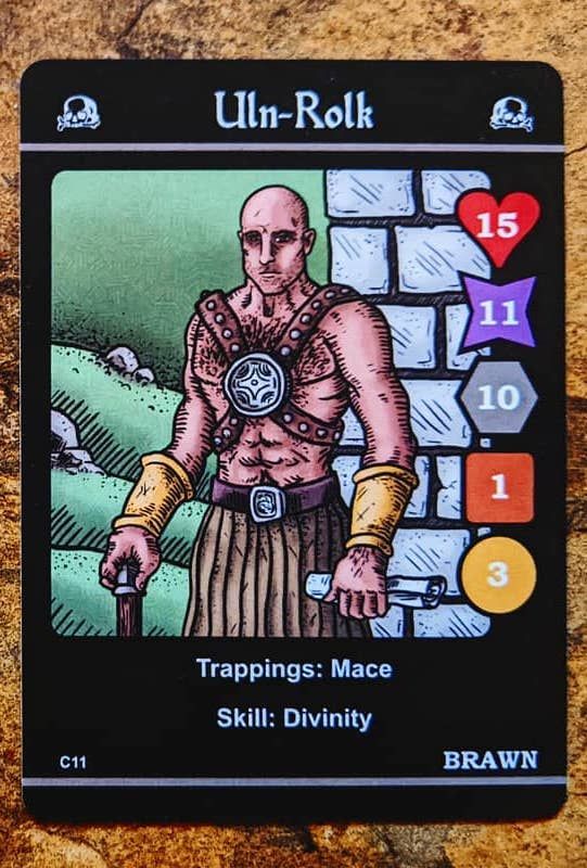 Iron Helm: Uln-Rolk Promo Card