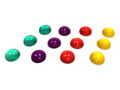 Delta: Set of Glass Card Markers