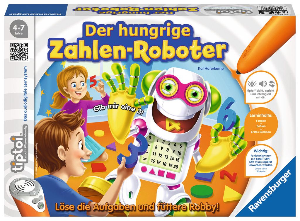 Der hungrige Zahlen-Roboter