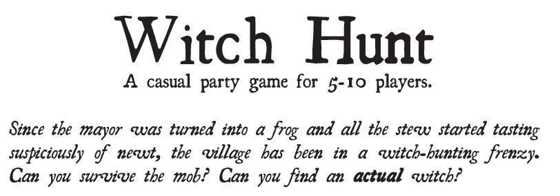 Witch Hunt