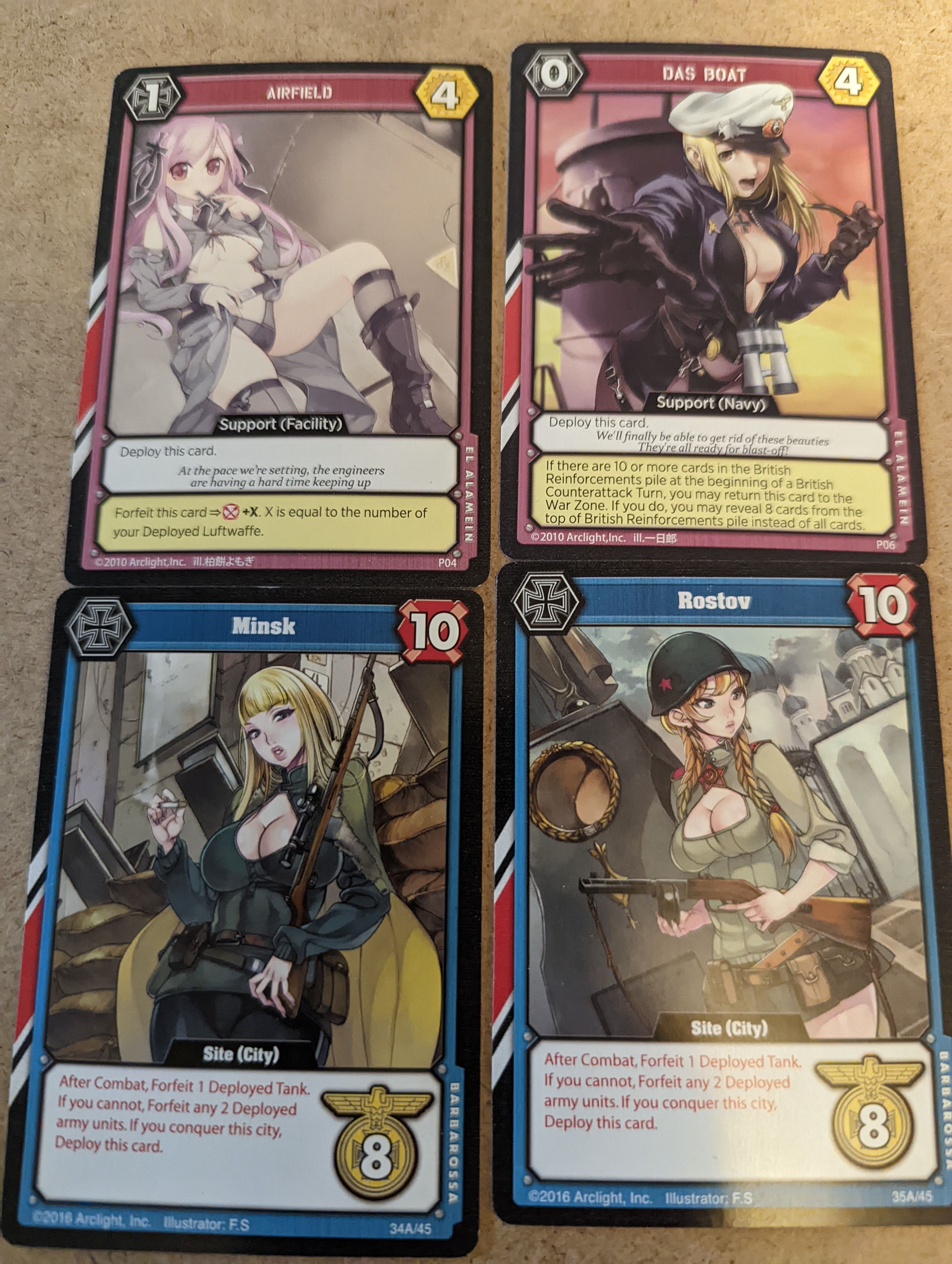 El Alamein: Kickstarter Promo Cards