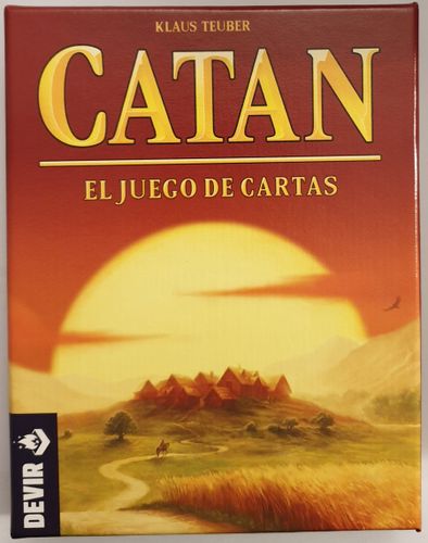Caja del juego Catan: El juego de Cartas