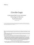 RPG Item: VEL6-03: Circular Logic