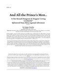 RPG Item: ESA7-05: And All the Prince's Men...