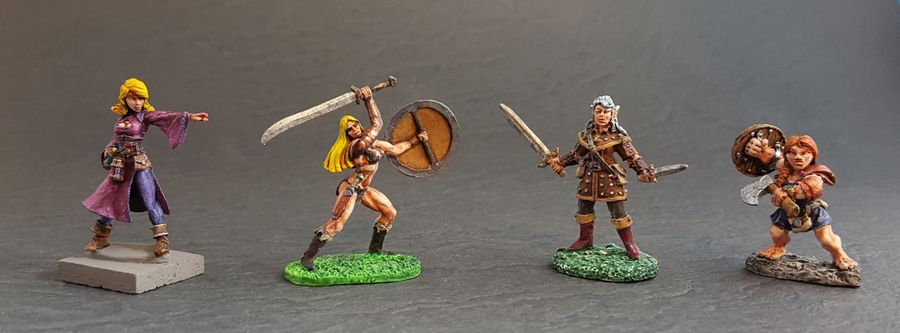 Reaper Juliette Wizard Miniature – 28mm Scale Unpainted Fantasy Figure For Tabletop Games - View #9