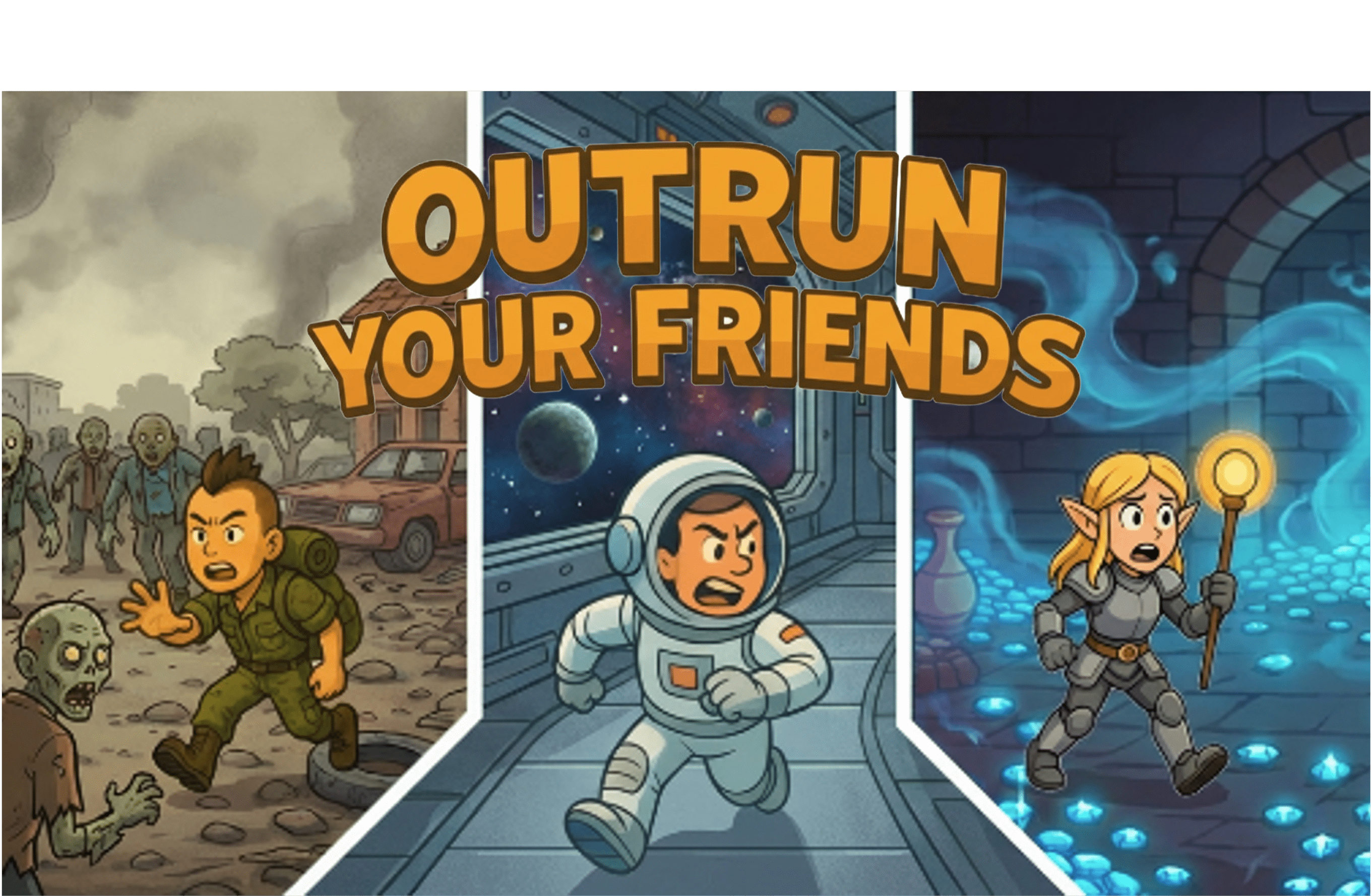 Cover art for Outrun Your Friends