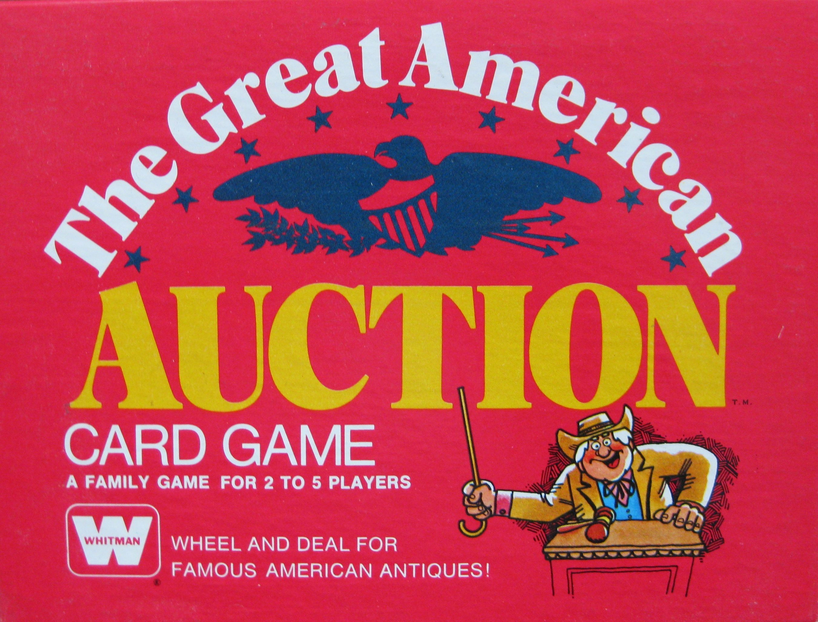 The Great American Auction Card Game