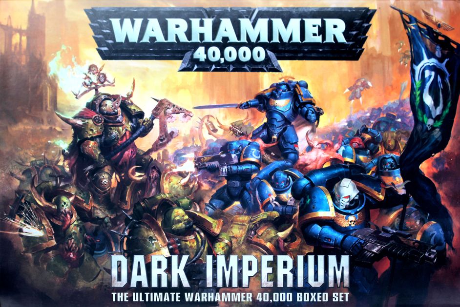 Warhammer 40K Dark Imperium Hardback Rulebook 8th Edition VF 