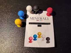 Minerały: Zestaw alternatywnych pionków kule