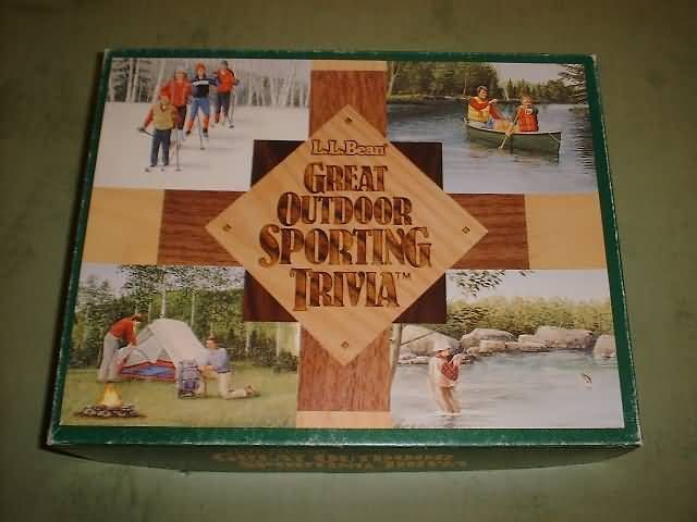 Bean Great Outdoor Sporting Trivia box art