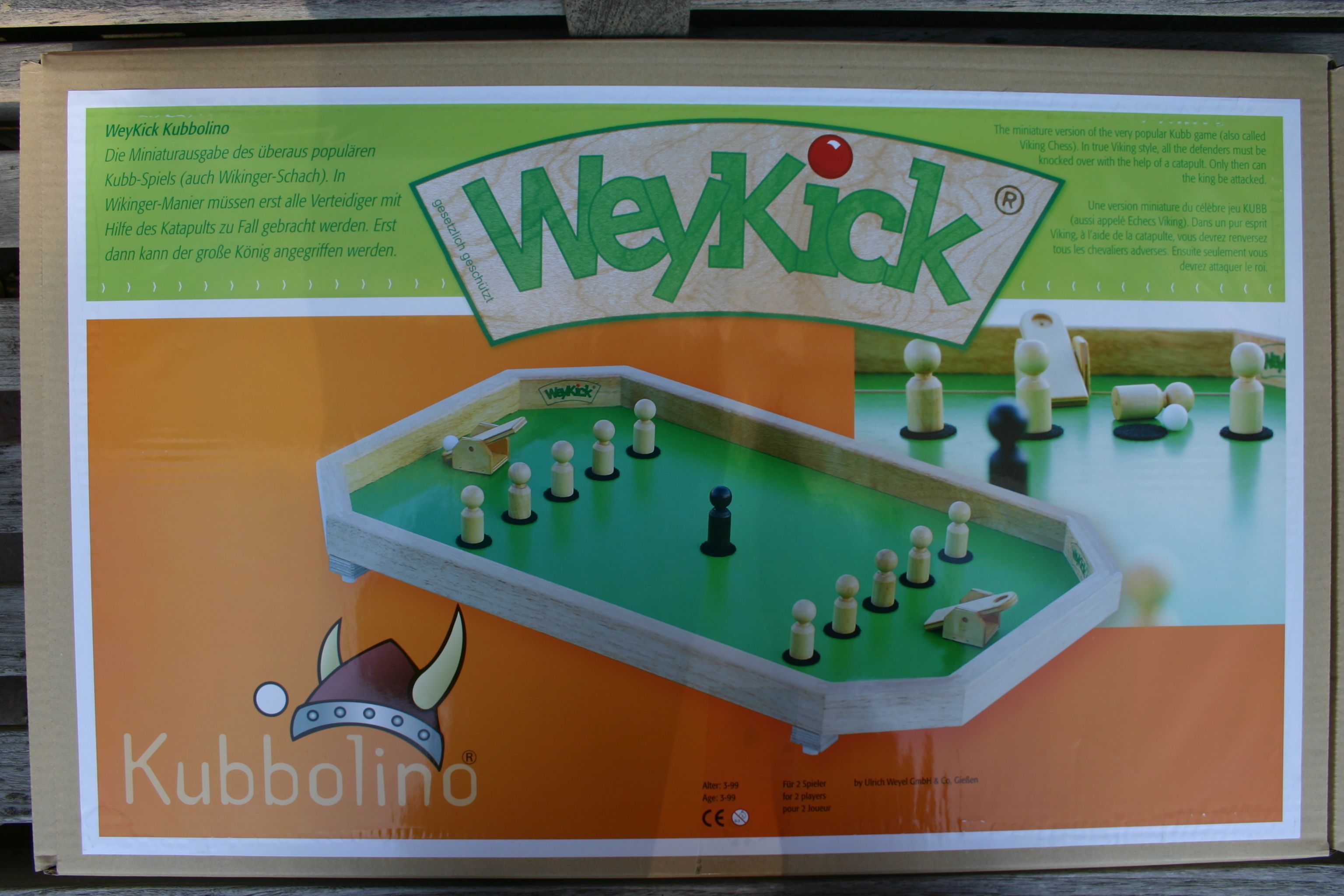 WeyKick Kubbolino box art