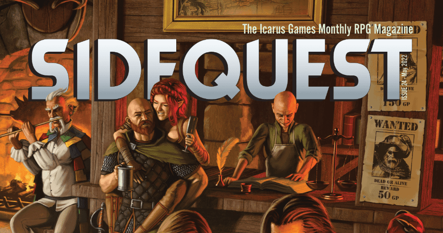 SIDEQUEST Issue 1 May 2021 - Icarus Games