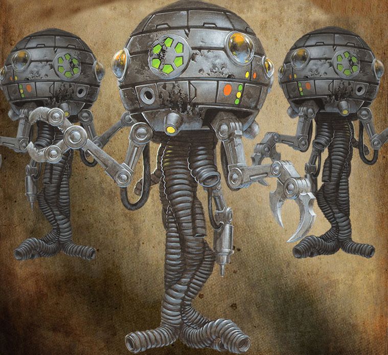 Shadows of Brimstone: B.E.A.C.O.N. Drones