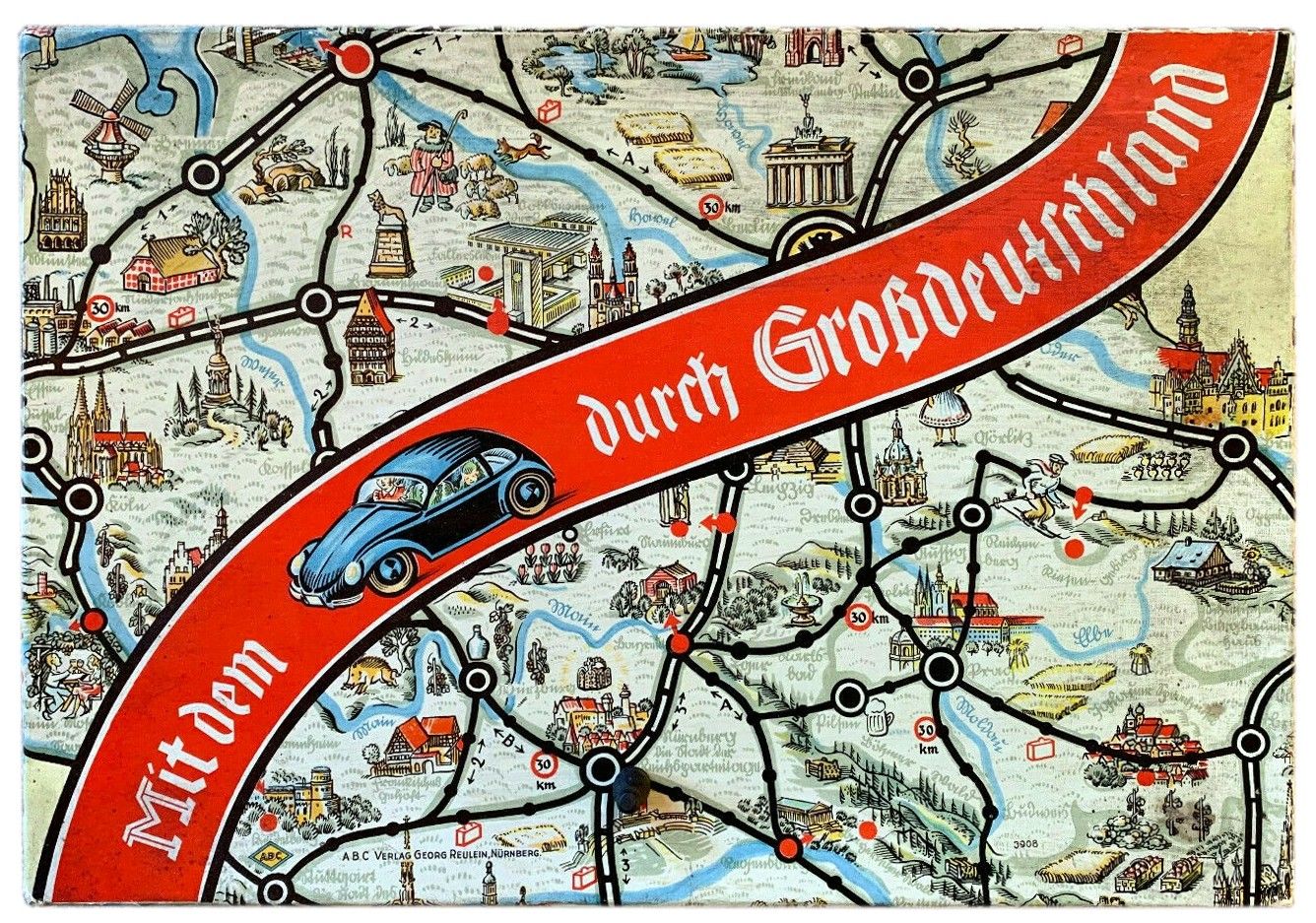 Mit dem KDF Wagen durch Großdeutschland