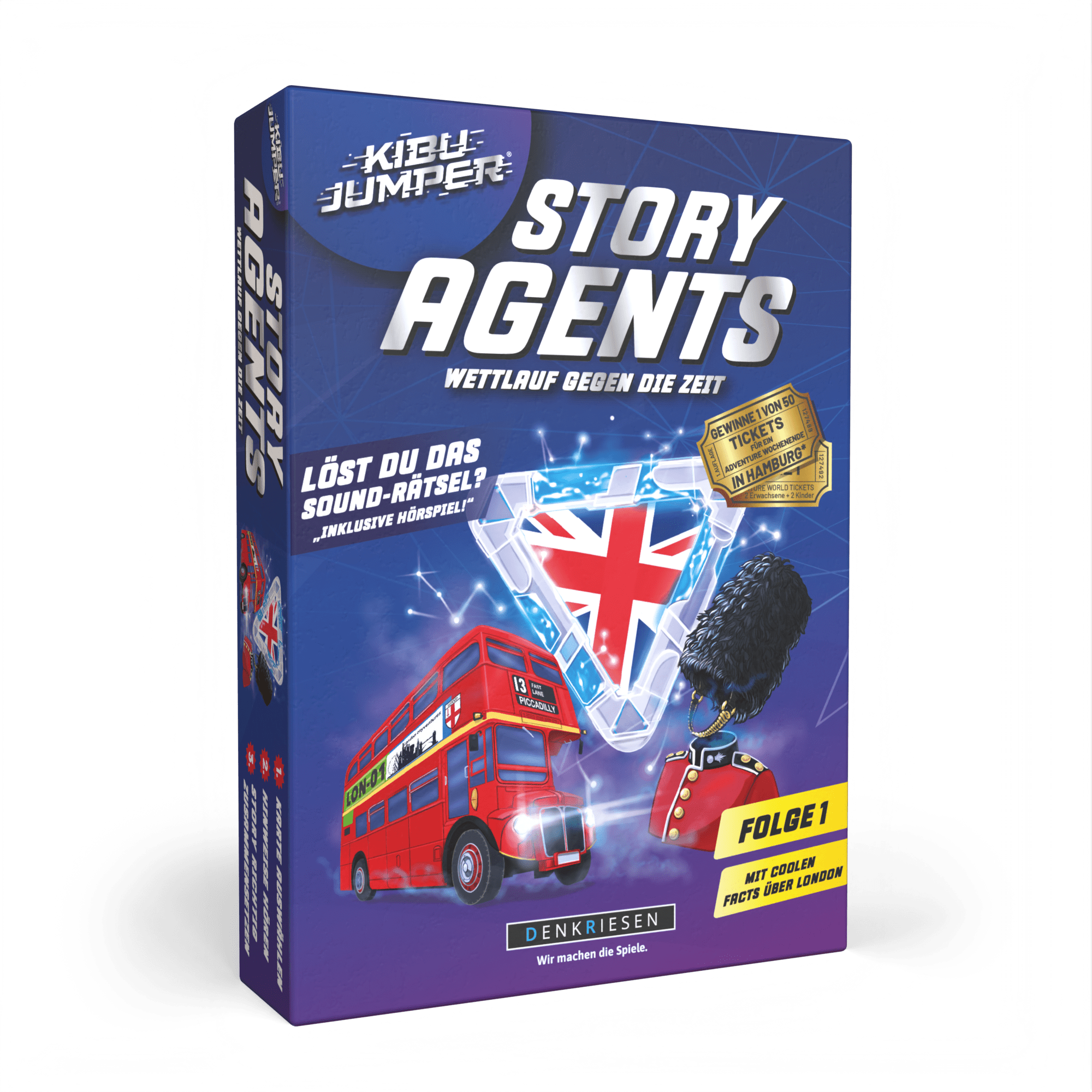 Cover art for KIBU JUMPER: Story Agents – London