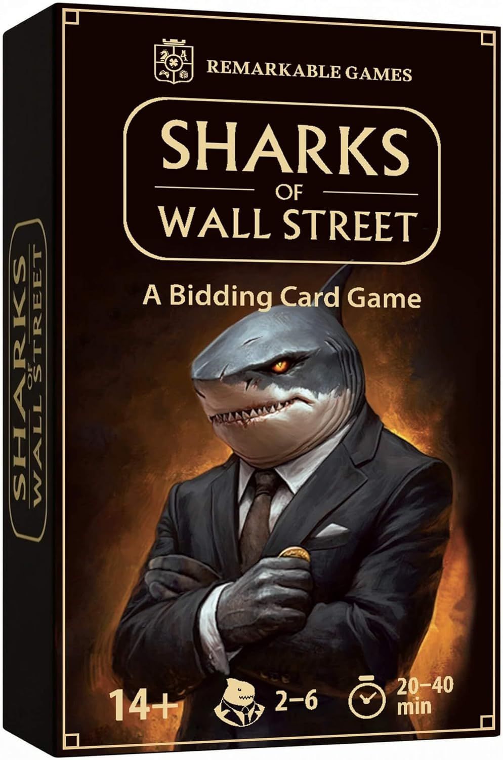 Cover art for Sharks of Wall Street