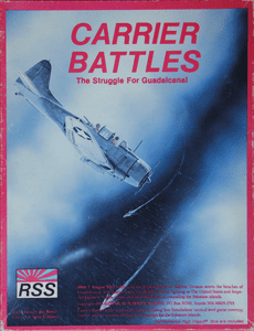 Carrier Battles: The Struggle For Guadalcanal box art