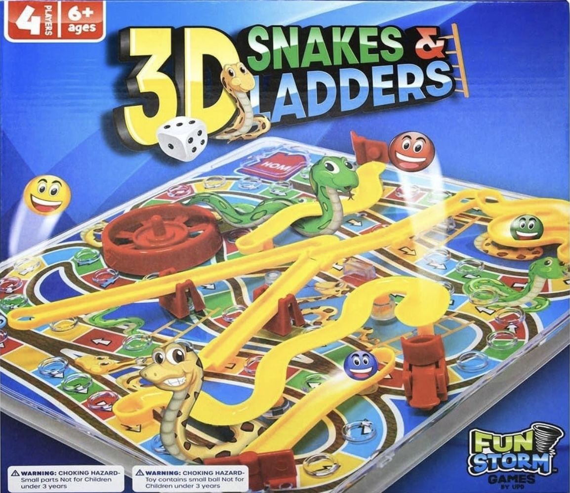 3D Snakes & Ladders
