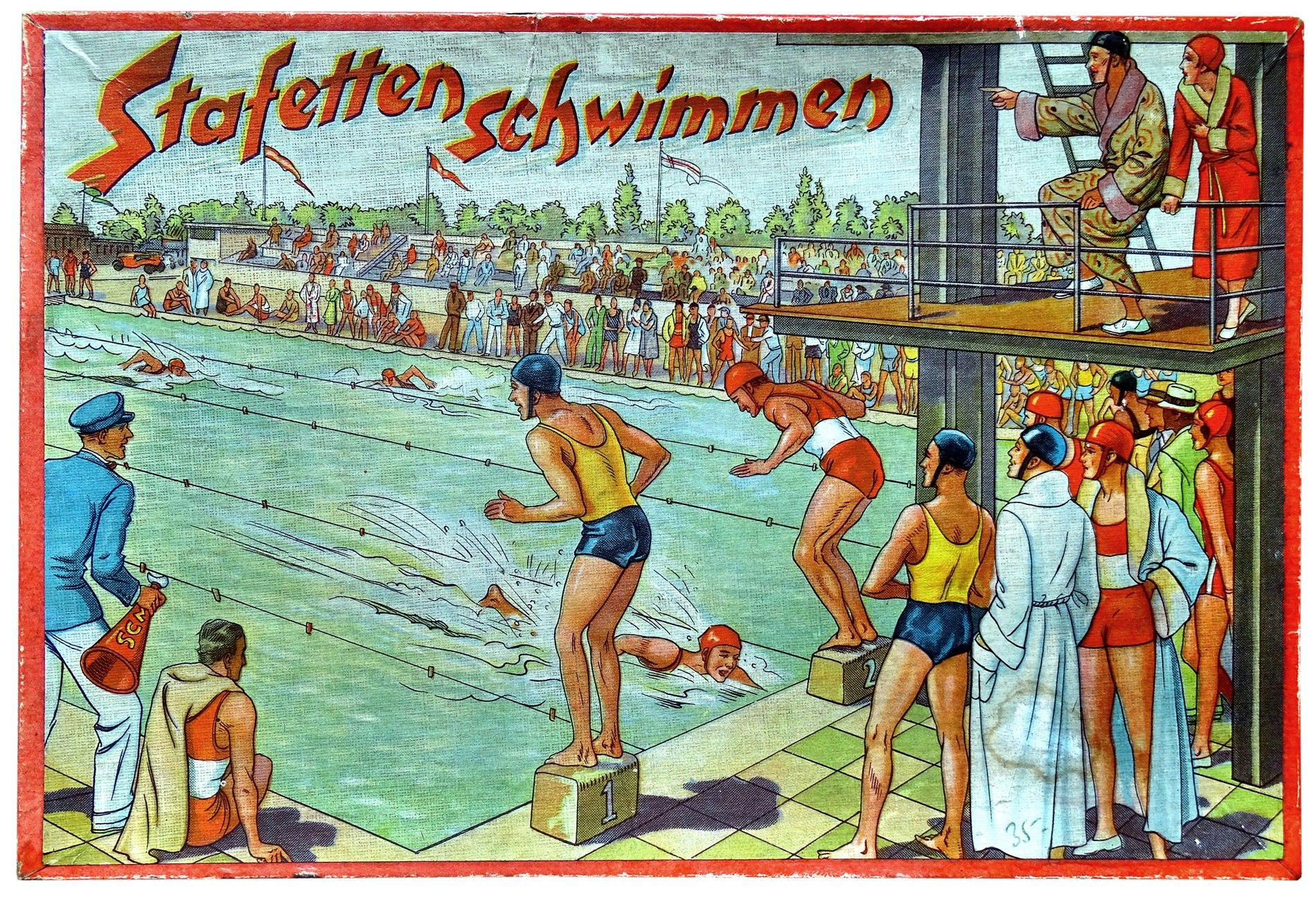Stafettenschwimmen